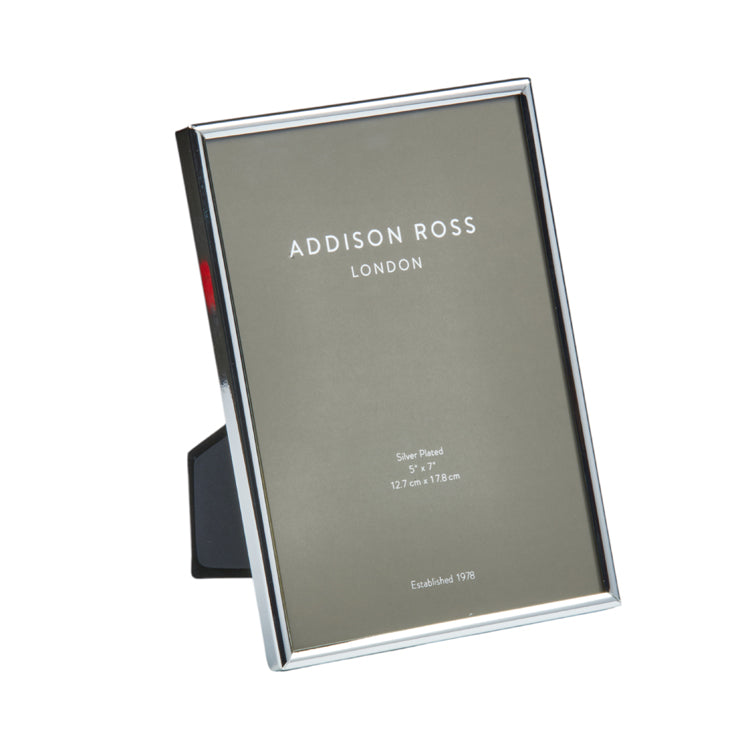 Fine Edged Silver Plated Picture Frame - 2x3, 6x8 | Addison Ross