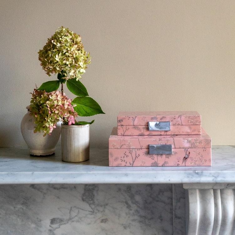 Pink Chinoiserie Box with Silver – Addison Ross Ltd USA