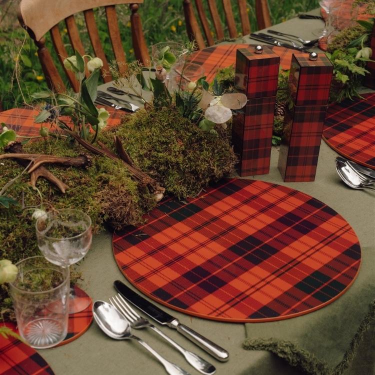 Ross Tartan Placemats- Set of 4