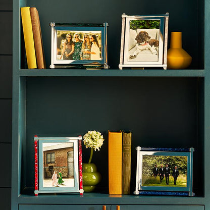 Pearl & Silver Acrylic Photo Frame