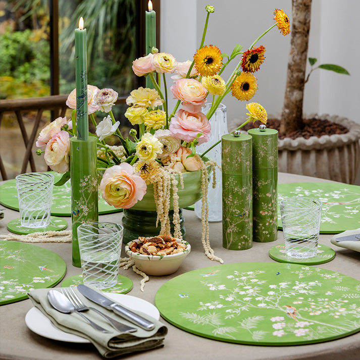 Green Chinoiserie Placemats - Set of 4 – Addison Ross Ltd USA
