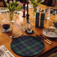 Black Watch Tartan Coasters- Set of 4