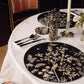 Black Chinoiserie Placemats - Set of 4 - Limited Edition