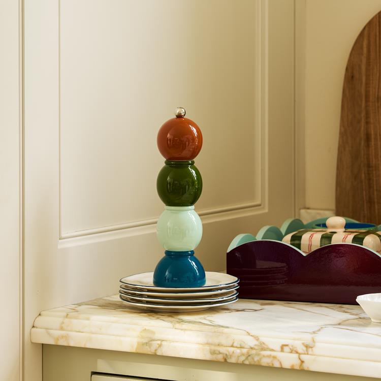 Nutmeg Multi Bob Salt or Pepper Mill - Thumbnail 3