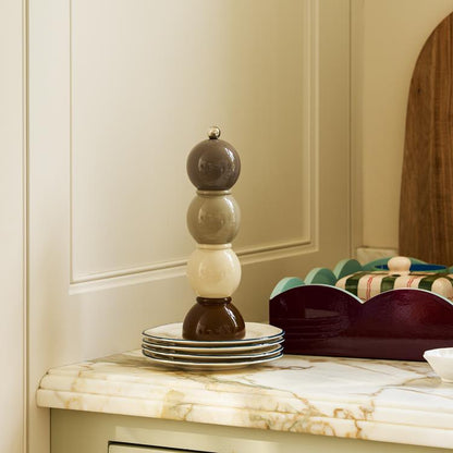 Grey Multi Bob Salt or Pepper Mill