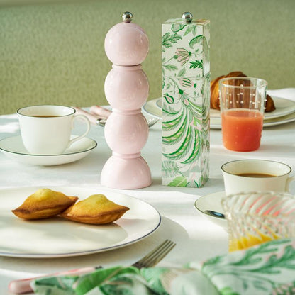 Palm Beach Green Square Pillar Salt or Pepper Mill