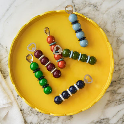 Orange & Chambray Bobbin Bottle Opener