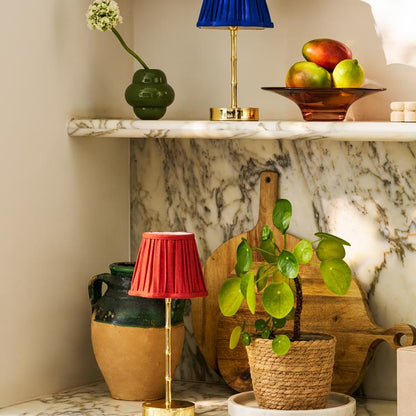 Bamboo Lamp Base Gold - 10"