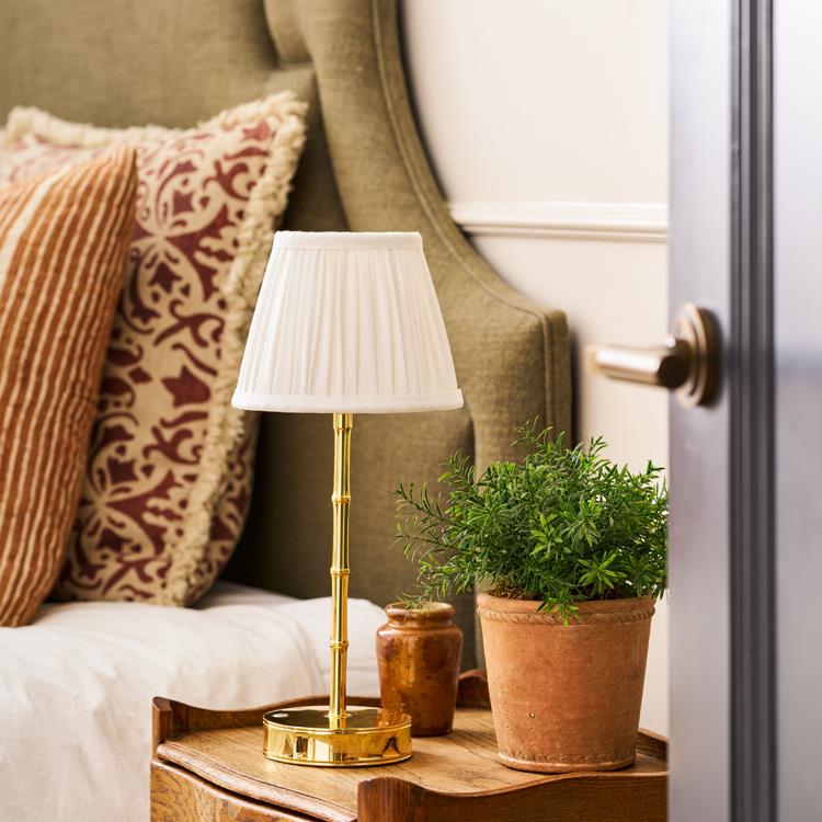 White Empire Lampshade - 6"