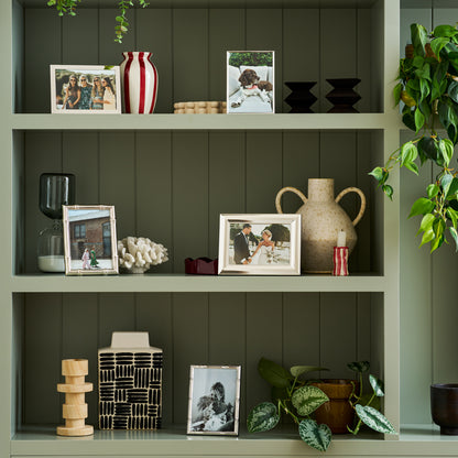 Fine Edged Silver Plated Photo Frame