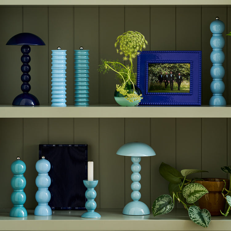 Cobalt Bobbin Lacquer Photo Frame - Thumbnail 2