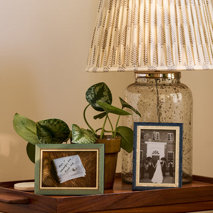 Blue Studio Mother of Pearl Marquetry Frame