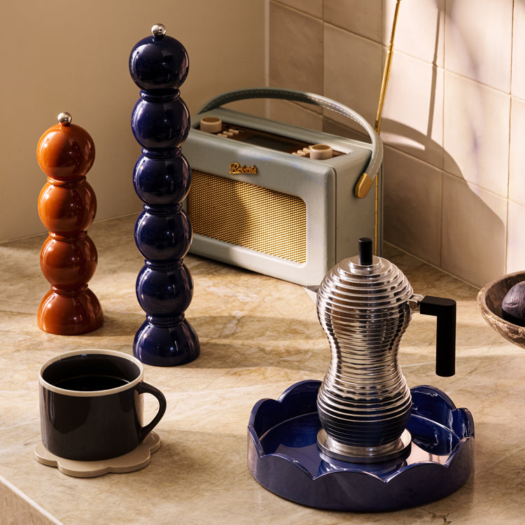 Navy Blue Grande Salt & Pepper Mill - Thumbnail 2