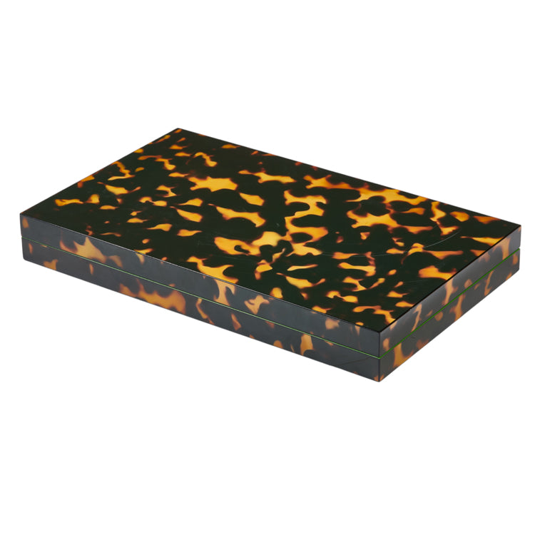 Tortoiseshell Backgammon Set - Lacquer Backgammon Set – Addison
