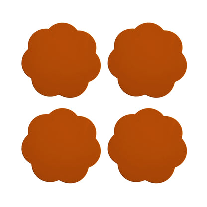 Orange Coasters – Set of 4