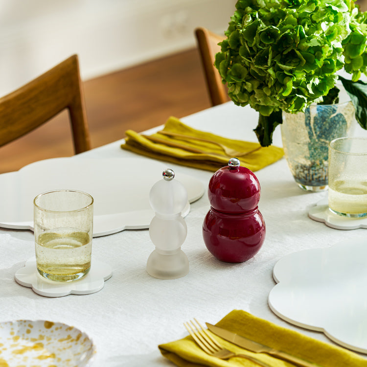 Clear Frosty Mini Bob Salt or Pepper Mill – Addison Ross Ltd USA