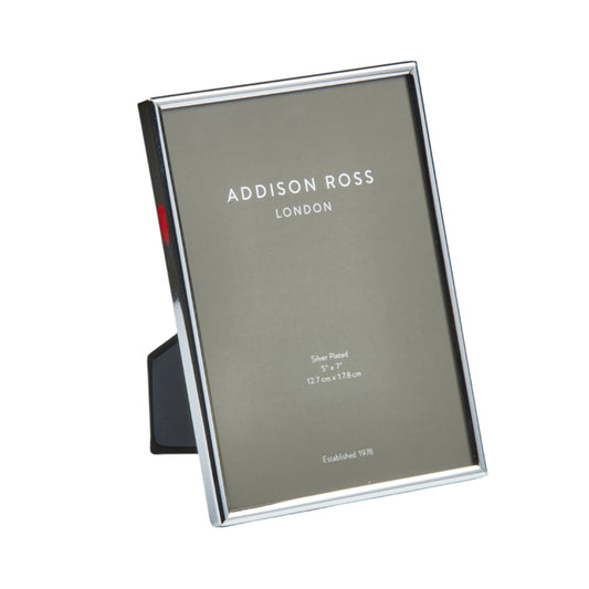 Fine Edged Silver Plated Photo Frame