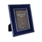 Navy Bobbin Lacquer Photo Frame