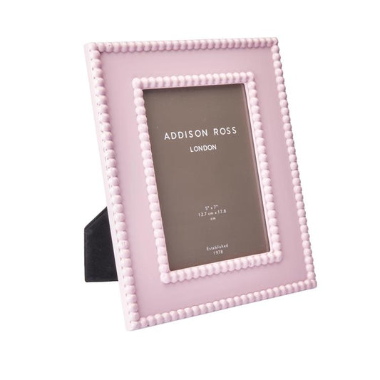 Pink Bobbin Lacquer Photo Frame