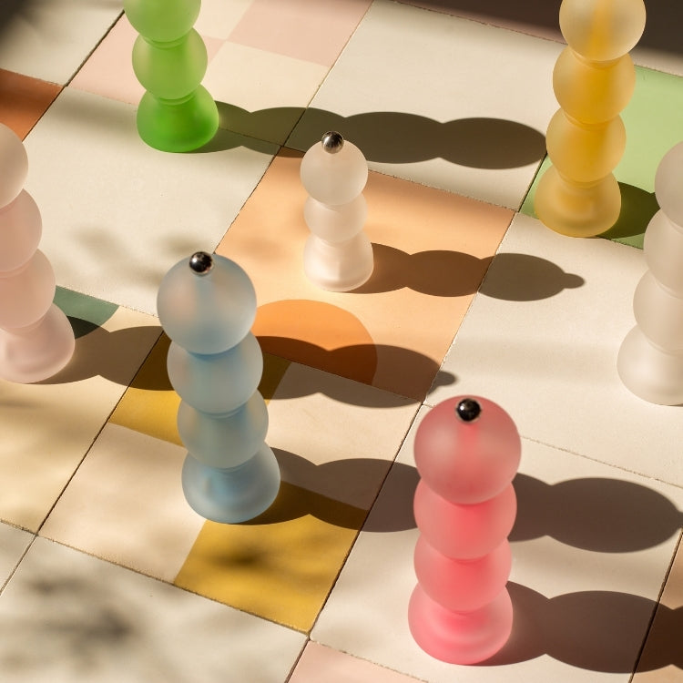 Pink Frosty Bobbin Salt or Pepper Mill