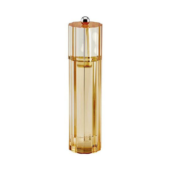 Amber Icy Flute Salt or Pepper Mill