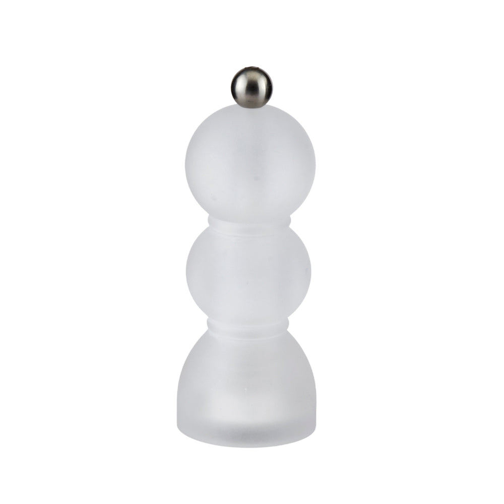 Clear Frosty Mini Bob Salt or Pepper Mill