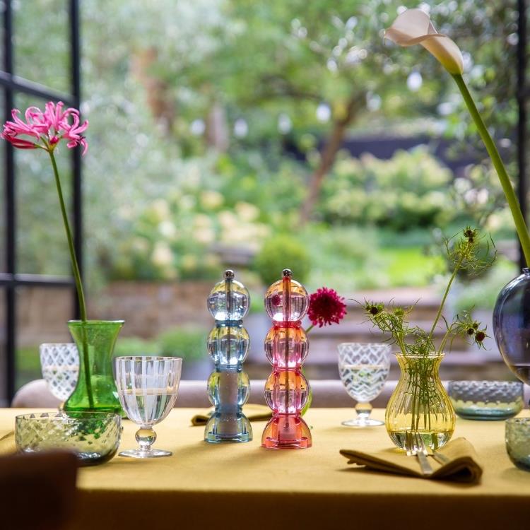 Blue Icy Bobbin Salt or Pepper Mill - Thumbnail 3