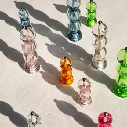 Pale Pink Icy Mini Bob Salt or Pepper Mill