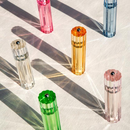 Green Icy Flute Salt or Pepper Mill