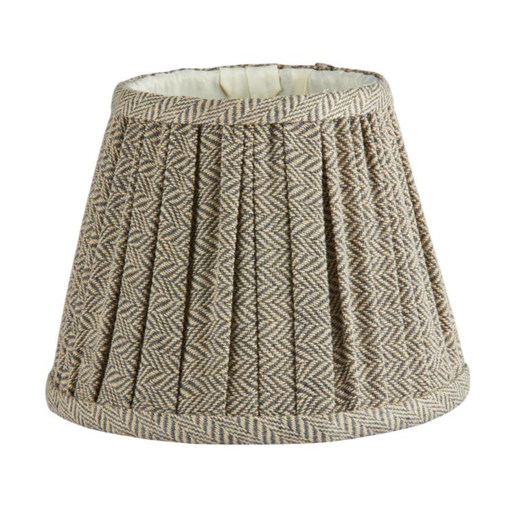 Herringbone Beige Empire Lampshade