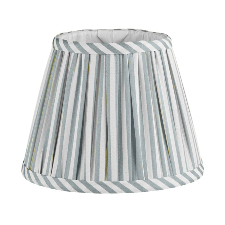 Chambray Striped Empire Lampshade - 6"