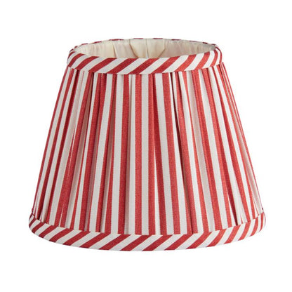 Red Striped Lampshade - 6"