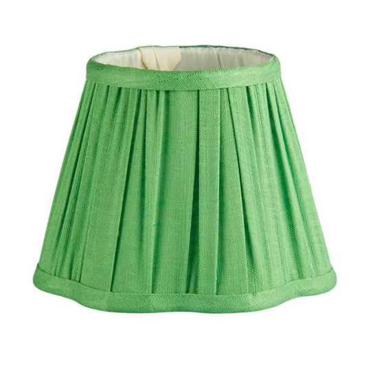 Leaf Green Scallop Lampshade - 6"