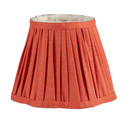 Orange Scallop Lampshade - 6"