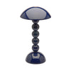 Navy Lacquer Rechargeable Bobbin LED Lamp