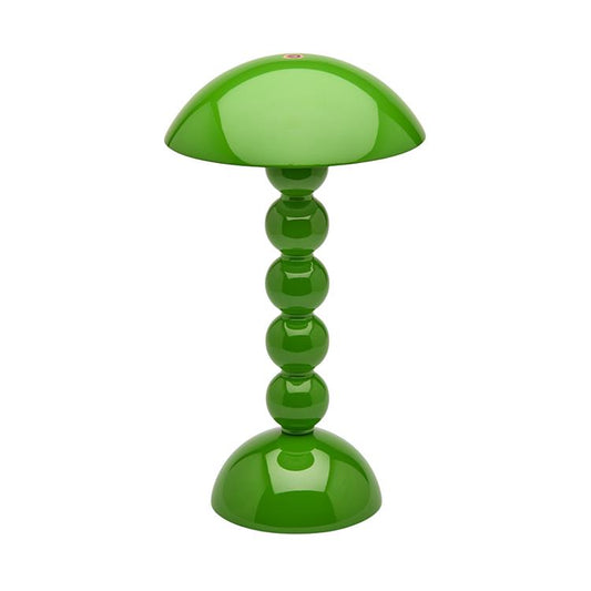 Leaf Green Lacquer Rechargeable Bobbin LED Lamp