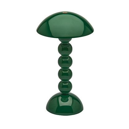 Racing Green Lacquer Rechargeable Bobbin LED Lamp
