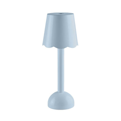 Periwinkle Blue Scallop Rechargeable LED Lamp