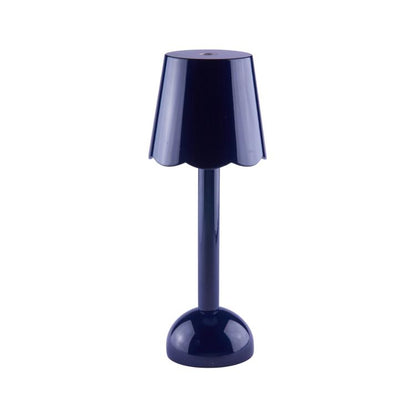 Navy Scallop Rechargeable LED Lamp