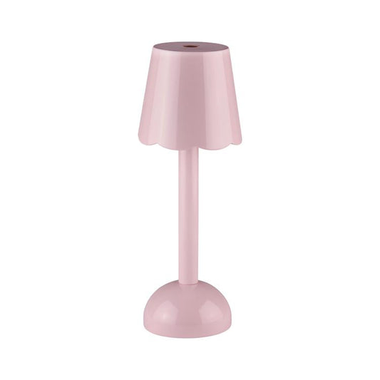 Pink Scallop Rechargeable LED Lamp