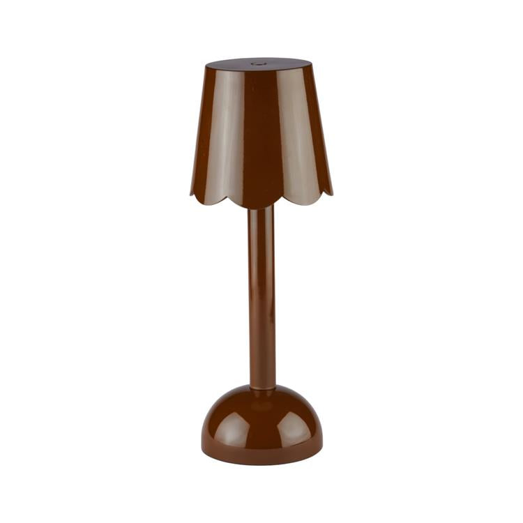 Chocolate Scallop Rechargeable LED Lamp