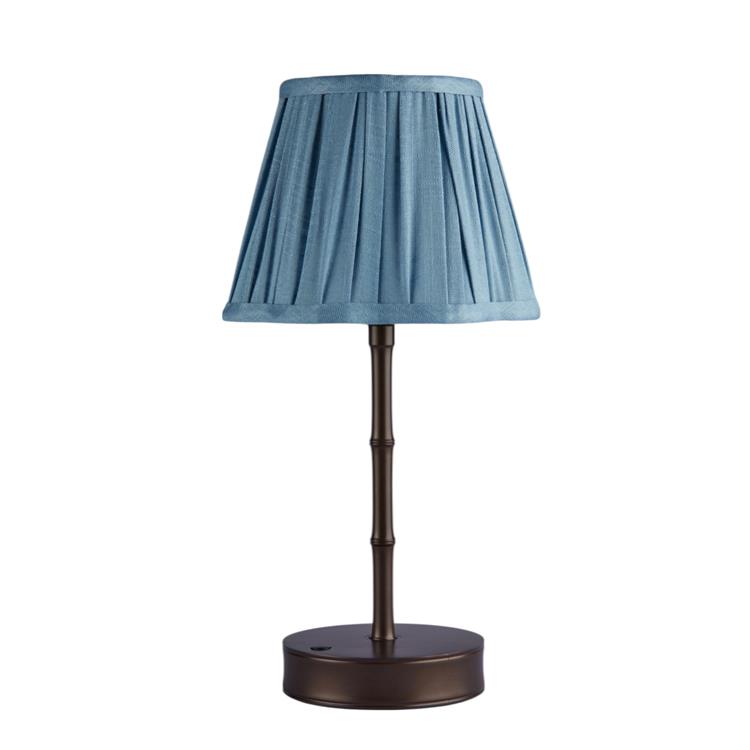 Bronze Bamboo Rechargeable Lamp Base - 10"