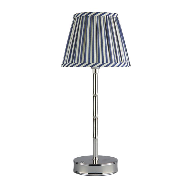 Navy Striped Empire Lampshade - Thumbnail 2