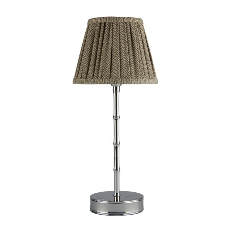 Herringbone Beige Empire Lampshade - Thumbnail 2