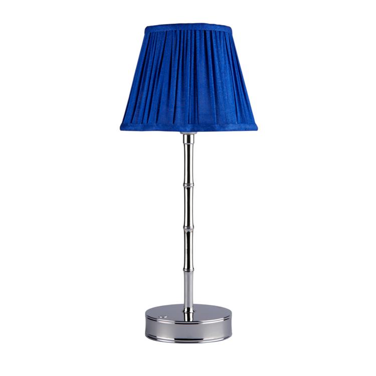 Cobalt Blue Scallop Lampshade - 6" - Thumbnail 2