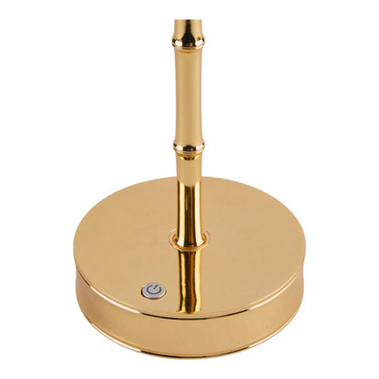 Bamboo Lamp Base Gold - 12"