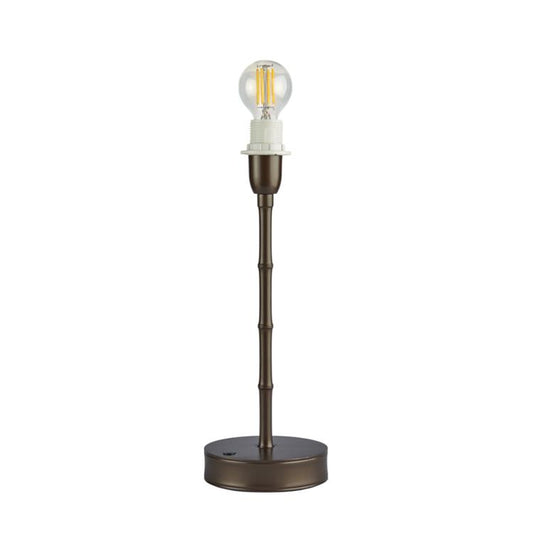Bronze Bamboo Rechargeable Lamp Base - 12"