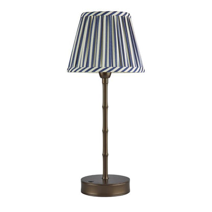 Bronze Bamboo Rechargeable Lamp Base - 12"