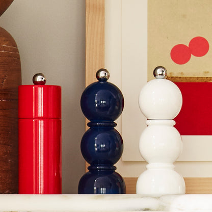 Navy Mini Bob Salt or Pepper Mill