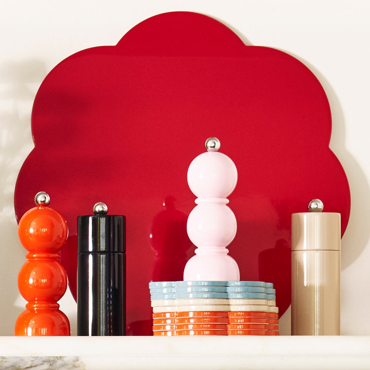 Orange Mini Bob Salt or Pepper Mill - Thumbnail 2